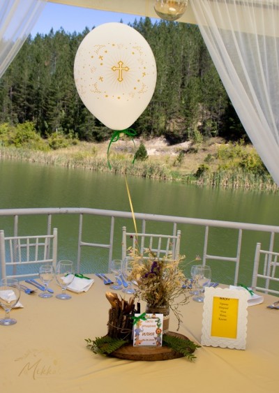 Балон с хелий за Свето кръщение